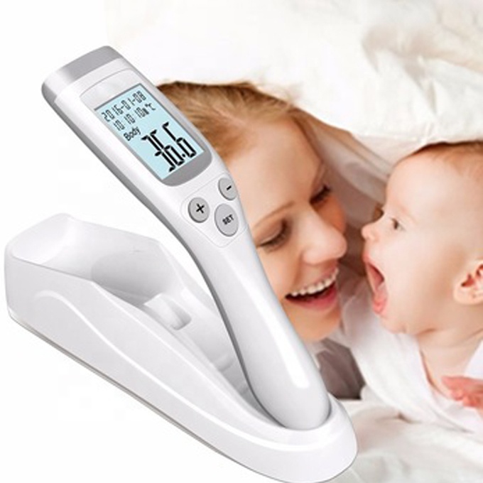 Baby Room Medical Non Contact Infrared Forehead Talking thermometer IT-126